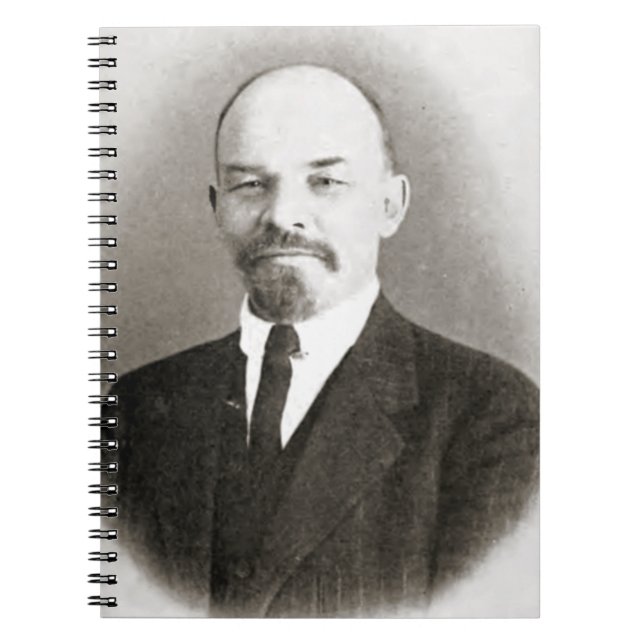 Vladimir Lenin Portrait Notebook (Front)