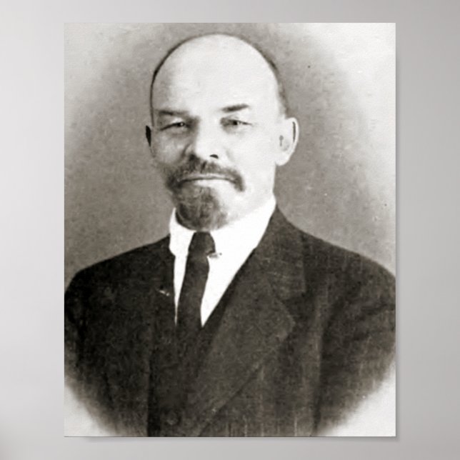 Vladimir Lenin Portrait Poster (Front)