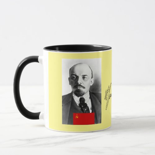 Vladimir Lenin Signature Mug