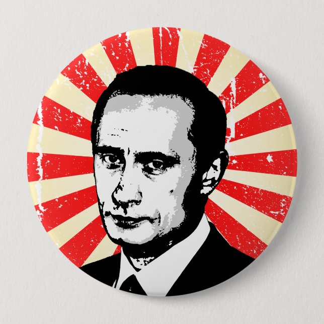 Vladimir Putin Button (Front)