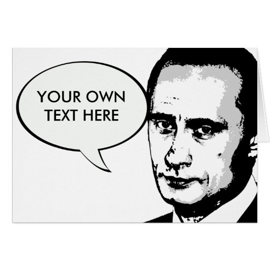 Vladimir Putin Cards (Front Horizontal)
