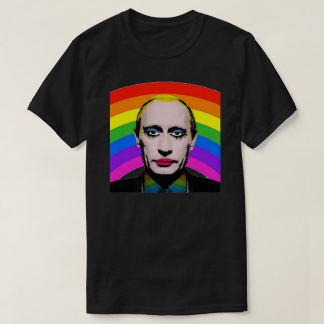 Vladimir Putin Gay Clown Essential T-Shirt (Design Front)