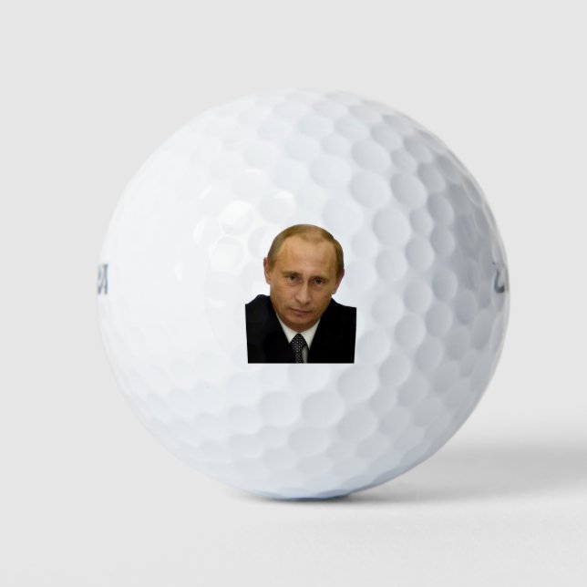 Vladimir Putin Golf Balls (Front)