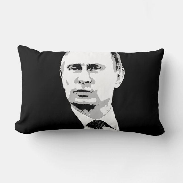 Vladimir Putin Lumbar Pillow (Front)