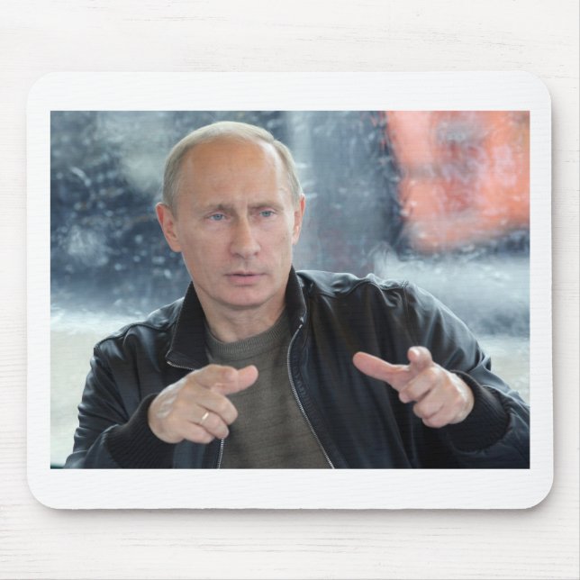 Vladimir Putin Mouse Pad (Front)