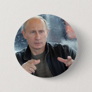 Vladimir Putin Pinback Button