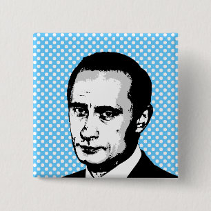 Vladimir Putin Pinback Button