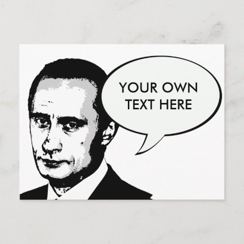 Vladimir Putin Postcard