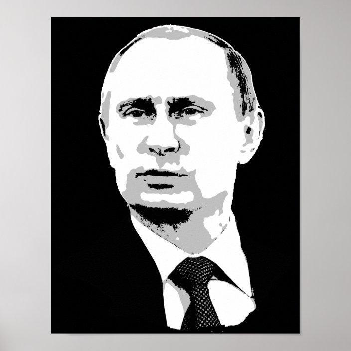 Vladimir Putin Poster Zazzle