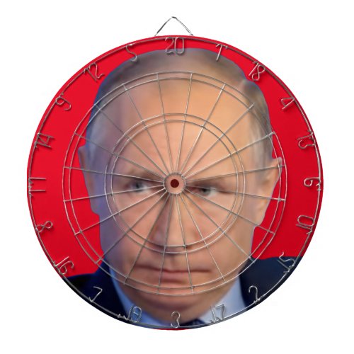 Vladimir Putin President of Russia Dart Board