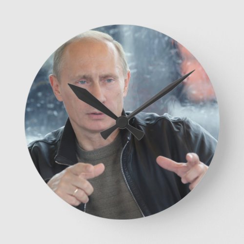 Vladimir Putin Round Clock