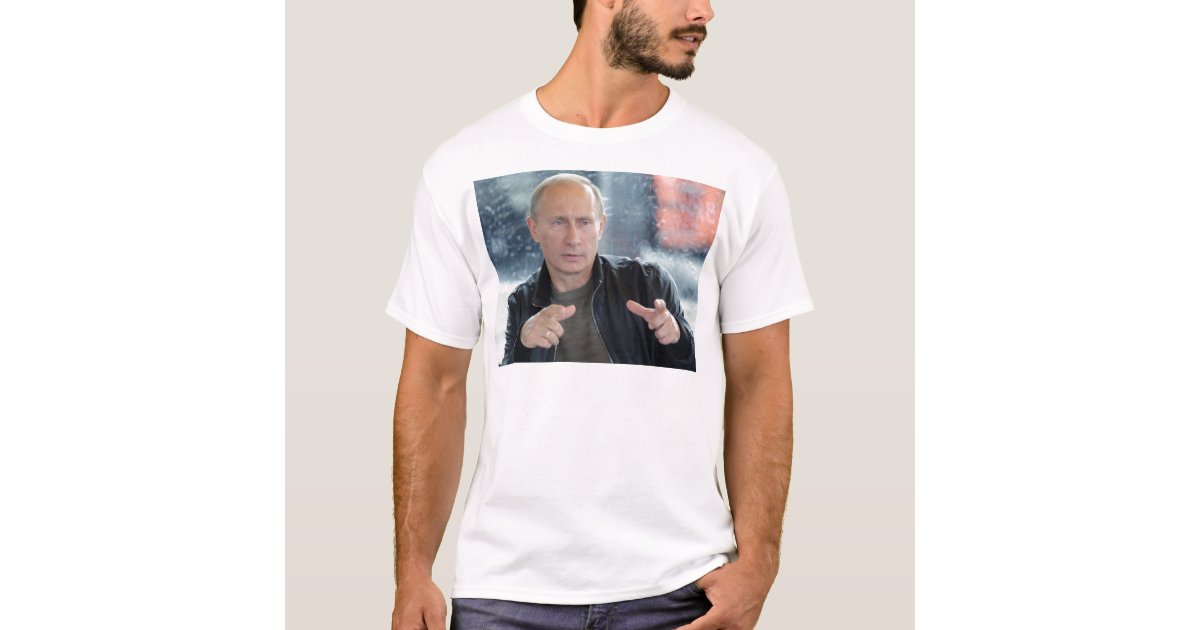 Vladimir Putin TShirt Zazzle