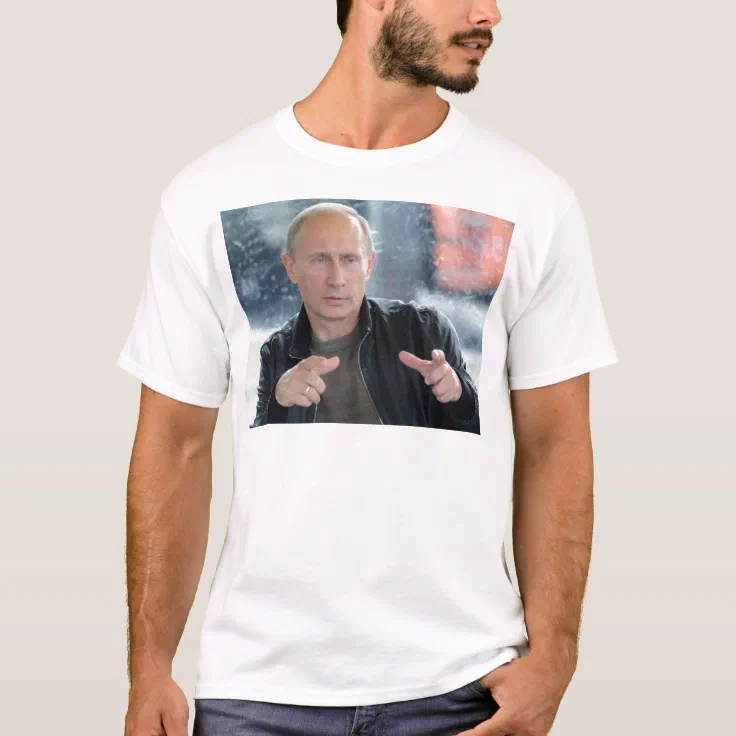 on behalf of Grape Nursery rhymes Vladimir Putin T-Shirt | Zazzle