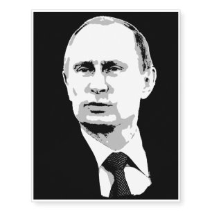 Vladimir Putin Temporary Tattoos