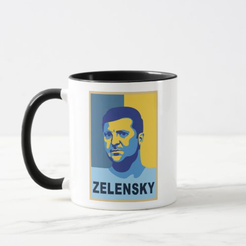 Vladimir Zelensky _ I stand with Ukraine Mug