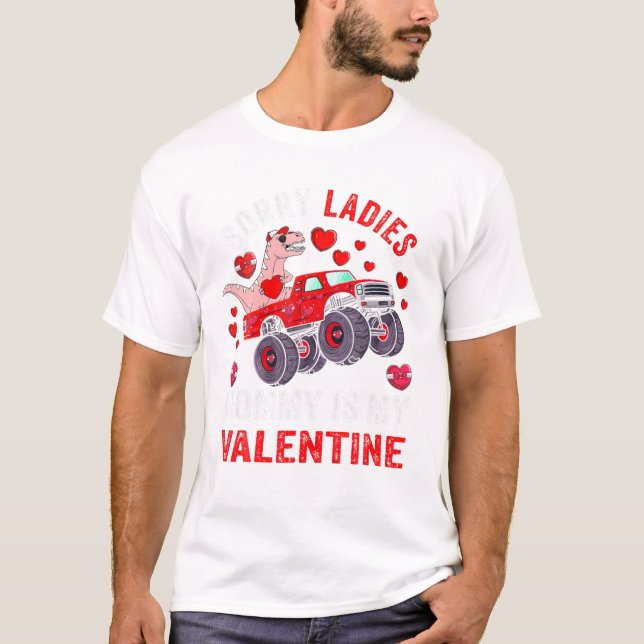 Vlentines Day Sorry Ladies Mommy T-Shirt (Front)
