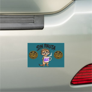 VLLC No Script Argentina Funny Political Meerkat M Car Magnet