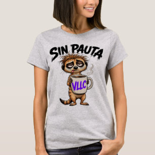 VLLC No Script Argentina Funny Political Meerkat M T-Shirt