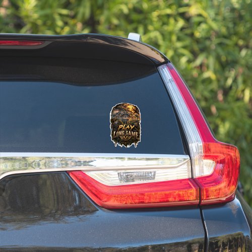 VLLC Play The Long Game Motivation Crocodile Sticker