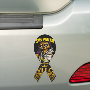 VLLC Tired Journalist Meerkat Press Coffee Mug Car Magnet