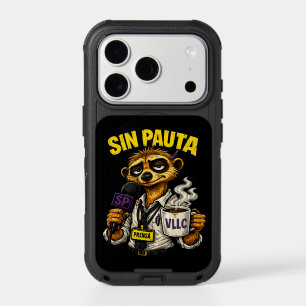 VLLC Tired Journalist Meerkat Press Coffee Mug iPhone 17 Pro Case