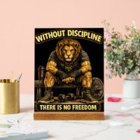 VLLC Without Discipline There Is No Freedom Gym