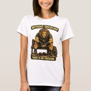 VLLC Without Discipline There Is No Freedom Gym  T-Shirt