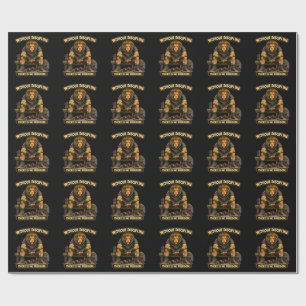 VLLC Without Discipline There Is No Freedom Gym  Wrapping Paper