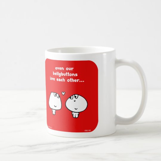 Vm2160 Vimrod Bellybuttons Love Valentine Eve Coffee Mug