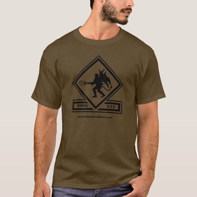 VMFA-232 mono insignia shirt (Front)