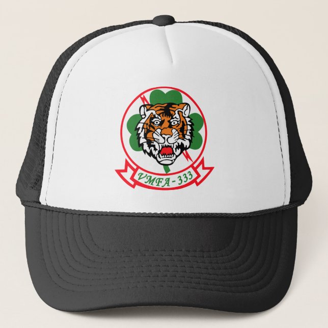VMFA-333 Fighting Shamrocks Trucker Hat (Front)