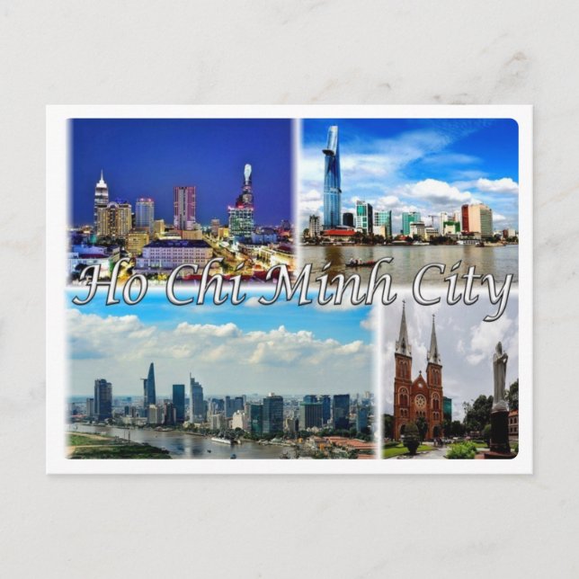VN Vietnam -  Ho Chi Minh City - Postcard (Front)