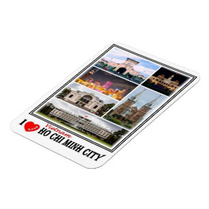 VN  Vietnam - Ho Chi Minh City Saigon - Magnet