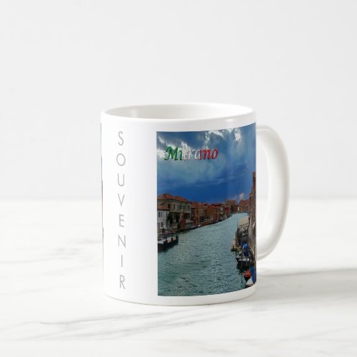 VNT055 VENICE MURANO Veneto Italy Coffee Mug