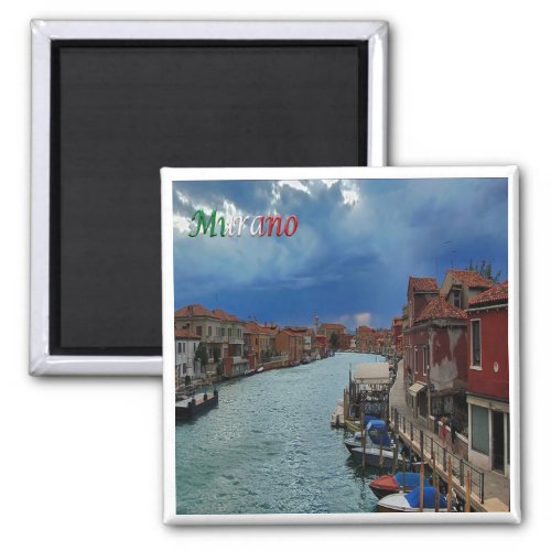 VNT055 VENICE MURANO Veneto Italy Fridge Magne Magnet