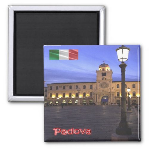 VNT109 PADOVA Piazza Capitanio Italy Fridge Magnet