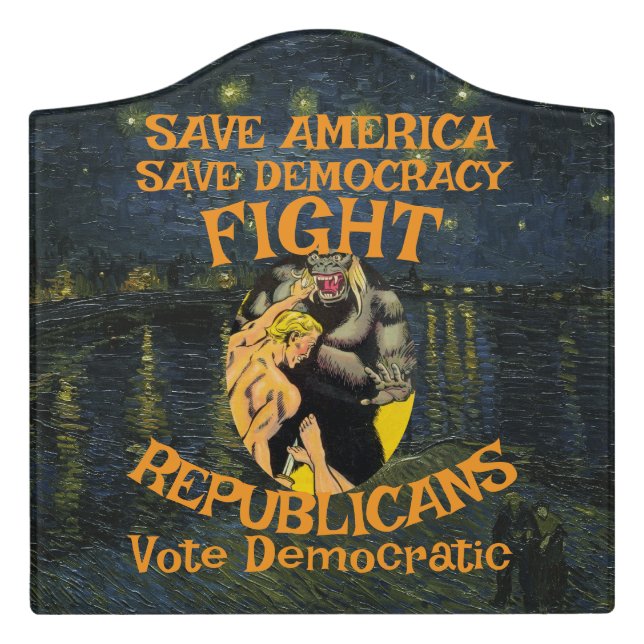 vo door sign (Large Crest Front)