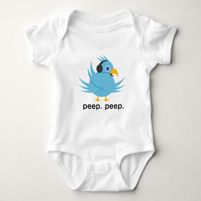 VO Peeps Baby Baby Bodysuit (Front)