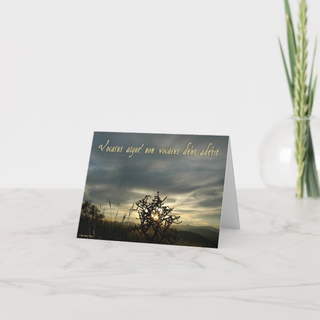 VOCACTUS CARD (Front)