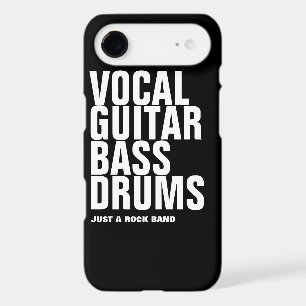 vocal, guitar, bass, drums... rock iPhone 17 air case