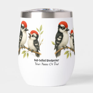 Vocal Red-bellied Woodpecker Thermal Wine Tumbler