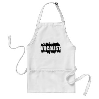 Vocalist Adult Apron