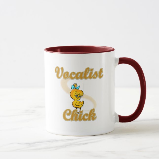Vocalist Chick Mug (Right)