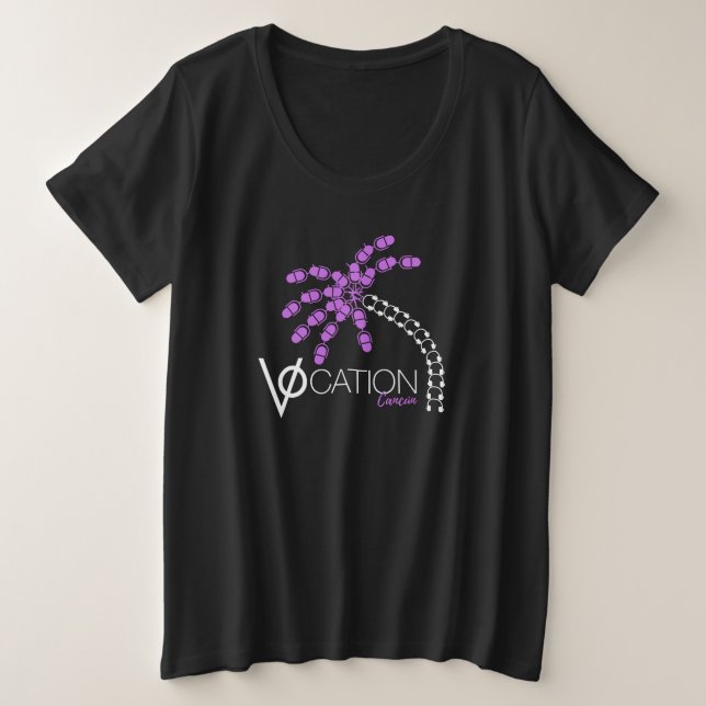 VOcation Cancun Womens Plus T-Shirt (Design Front)