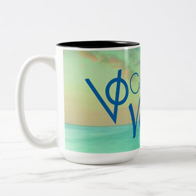 VOcation Vacation Mug (Left)
