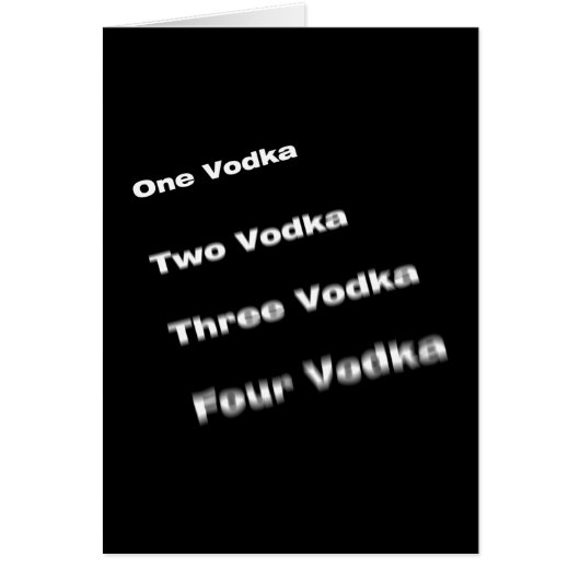 vodka cards (Front)