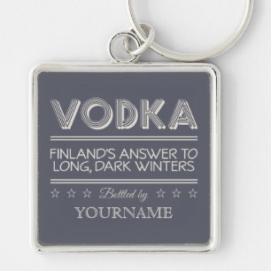 VODKA custom color key chain
