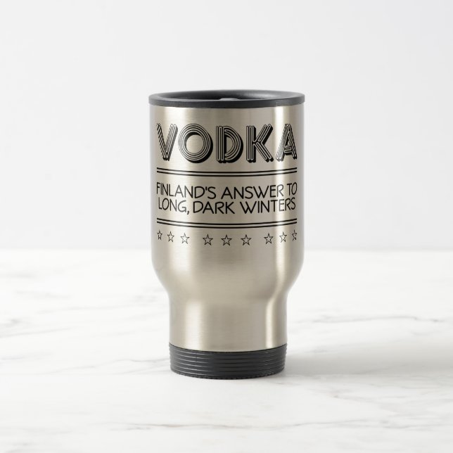 VODKA custom mugs (Center)