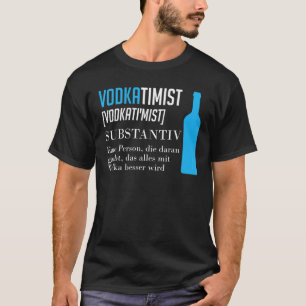 Vodka Definition Vodka Drinking T-Shirt