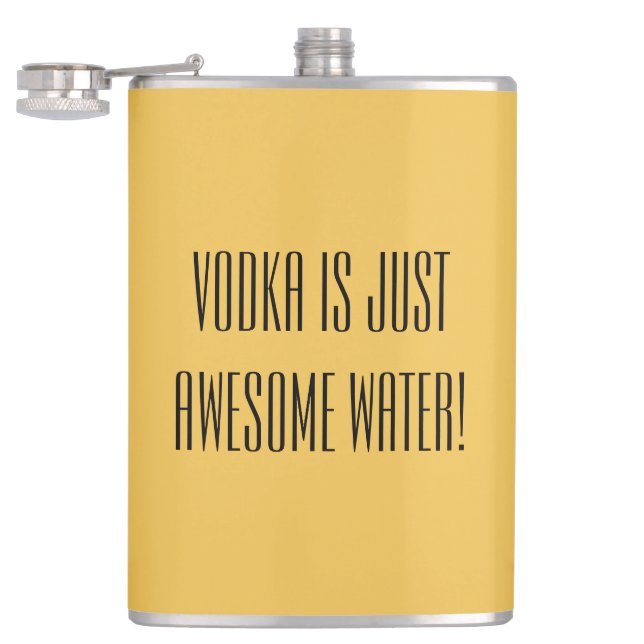 Vodka Humor Flask (Opened)
